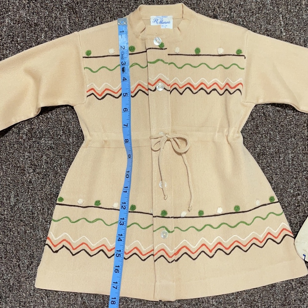 Vintage Italian-made Girl’s Dress Sz approx 2T - Picture 2 of 9